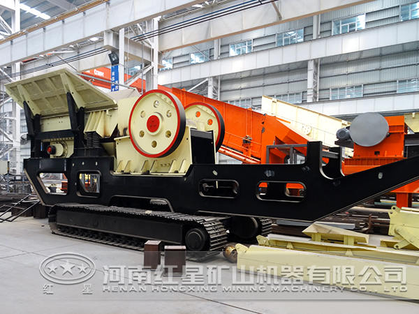 履帶式移動破碎站